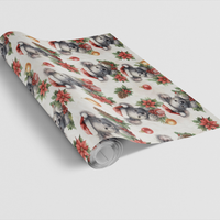 Adorable Festive Australian Animal Wrapping Paper, Koala Christmas Gift Wrap, Holiday Koala Bear Wrap Paper Roll, Kids Animal Xmas Present Paper