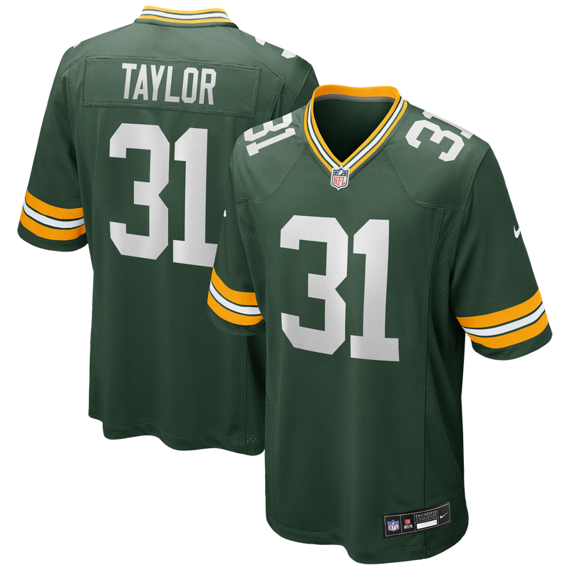 Green Bay Packers Jim Taylor Green Game Retired Player Jersey