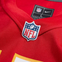 Kansas City Chiefs Priest Holmes Red Game Retired Player Jersey
