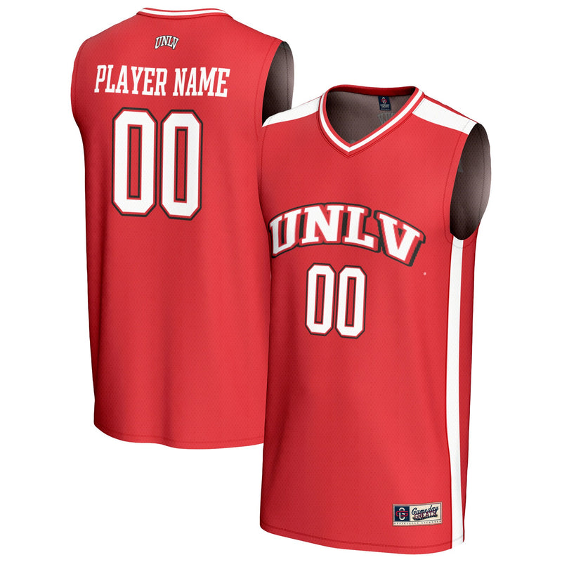 UNLV Rebels NIL Pick-A-Player Basketball Fashion Jersey - Scarlet