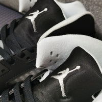 Basketball Shoes, Black White Colorway, Lace Up Design, Casual Gift for Shoe Lovers