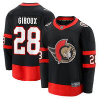 Ottawa Senators Claude Giroux Black Home Breakaway Player Jersey