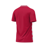 #1 Ohio State Buckeyes Lightweight Soccer Fashion Jersey - Scarlet