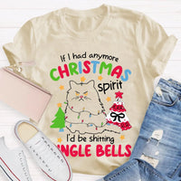 Sarcastic Holiday Graphic Tee, Humorous Christmas Spirit T-Shirt, Humorous Xmas Party Shirt, Humorous Christmas Present for Adults