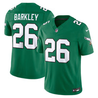 Philadelphia Eagles Saquon Barkley Kelly Green Alternate Stitched Limited Jersey