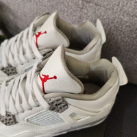 Retro Basketball Shoes, White Colorway, Lace Up Design, Casual Gift for Shoe Lovers