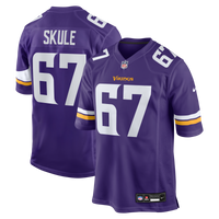 Minnesota Vikings Justin Skule Purple Team Game Jersey