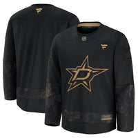 Dallas Stars Black 2024 Military Appreciation Practice Jersey