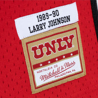 Larry Johnson UNLV Rebels 1989/90 Player Swingman Jersey - Red