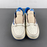 Low Top Shoes, Blue White Colorway, Reverse Hook Design, Lace Up Design, Casual Gift for Shoe Lovers