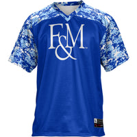 Franklin & Marshall Diplomats Football Jersey - Blue