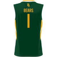 #1 Baylor Bears Lightweight Basketball Jersey - Green