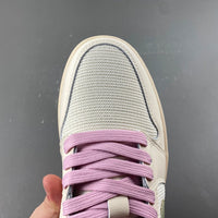 Low Top Sneakers, Off White Green Colorway, Lace Up Design, Casual Gift for Sneaker Fans