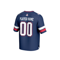 Arizona Wildcats NIL Pick-A-Player Lightweight Collegiate Football Fashion Jersey - Navy