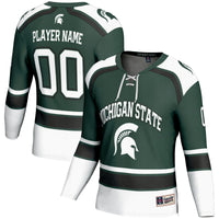 Michigan State Spartans Ice Hockey NIL Pick-A-Player Jersey - Green