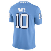 Drake Maye North Carolina Tar Heels Alumni Home Game Jersey - Carolina Blue