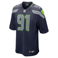 Seattle Seahawks Byron Murphy II College Navy Player Game Jersey