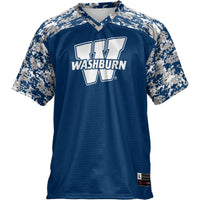 Washburn Ichabods Football Jersey - Blue