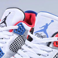 Sneakers, White Red Colorway, Mismatched Colorway, Lace Up Design, Casual Gift for Sneaker Fans