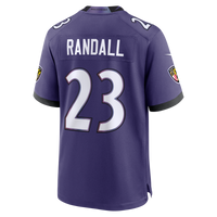 Baltimore Ravens Adam Randall Purple Team Game Jersey