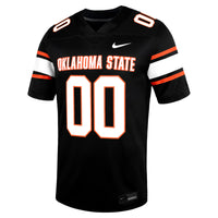 Oklahoma State Cowboys NIL Pick-A-Player Football Game Jersey - Black