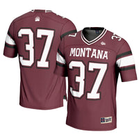 #37 Montana Grizzlies Football Jersey - Maroon