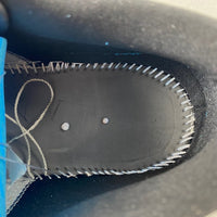 Low Top Sneakers, Blue White Black Colorway, Lace Up Design, Casual Gift for Sneaker Fans