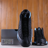 Sneakers, Black Blue Colorway, Lace Up Design, Casual Gift for Sneaker Fans