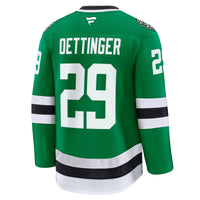 Dallas Stars Jake Oettinger Kelly Green Home Premium Jersey