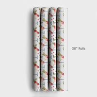 Holiday Martini Gift Wrap, Christmas Cocktail Wrapping Paper, Festive Christmas Cocktail Present Wrap, Elegant Holiday Present Paper Roll
