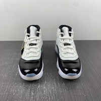 Sneakers, White Black Gold Colorway, Lace Up Design, Casual Gift for Sneaker Fans