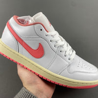 Low Top Sneakers, White Red Gray Colorway, Lace Up Design, Casual Gift for Sneaker Fans