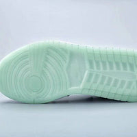 Sneakers, Black White Colorway, Glow in the Dark Detail, Lace Up Design, Casual Gift for Sneaker Fans