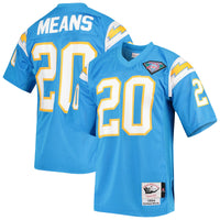 Los Angeles Chargers 1994 Natrone Means Powder Blue Authentic Throwback Retired Player Jersey