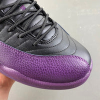 Retro High Top Sneakers, Black Yellow Purple Colorway, Leather Footwear, Lace Up Design, Casual Gift for Sneaker Fans