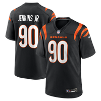Cincinnati Bengals Kris Jenkins Jr. Black Game Jersey