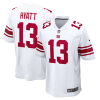 New York Giants Jalin Hyatt White Game Jersey