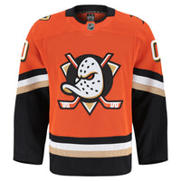 Anaheim Ducks Orange Home Authentic Pro Custom Jersey