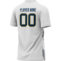 West Virginia Mountaineers Pick-A-Player NIL Lightweight Soccer Jersey - White
