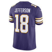 Minnesota Vikings Justin Jefferson Purple Limited Jersey
