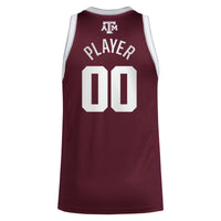 Texas A&M Aggies Pick-A-Player NIL Basketball Jersey - Maroon