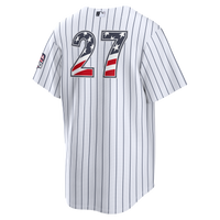 Fourth of July New York Yankees Giancarlo Stanton White USA 250 Stadium Jersey
