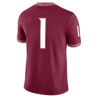 #1 Florida State Seminoles Game Jersey - Garnet