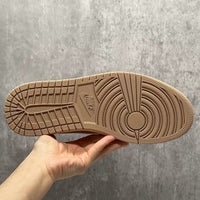 Low Top Sneakers, Light Brown Pink Colorway, Reverse Hook Design, Lace Up Design, Casual Gift for Sneaker Fans