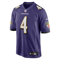 Baltimore Ravens Zay Flowers Purple Game Jersey