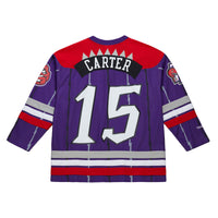 Vince Carter Purple Toronto Raptors Maxxed Out Fashion Hockey Jersey
