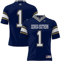 #1 Georgia Southern Eagles Endzone Football Jersey - Blue