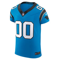 Carolina Panthers Blue Elite Custom Jersey