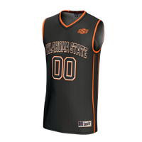 Oklahoma State Cowboys Lightweight Collegiate Basketball NIL Pick-A-Player Fashion Jersey - Black
