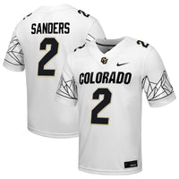 Shedeur Sanders Colorado Buffaloes Alumni Game Jersey - White